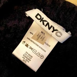 DKNYC Black Poncho